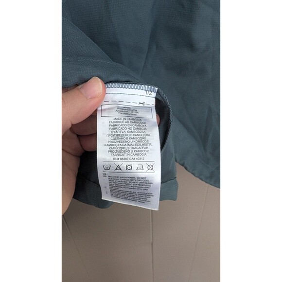 Adidas Activated Tech Crop Windbreaker Jacket Womens Large - Picture 6 of 6